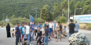 Διαμαρτυρία προσφύγων