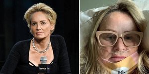 Η Σάρον Στόουν και η αδελφή της Κέλλι Στόουν 