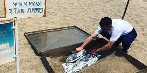 Το εστιατόριο στη Μήλο που ψήνει φαγητά στην άμμο