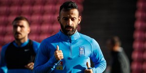 Ο διεθνής ποδοσφαιριστής Μανώλης Σιώπης