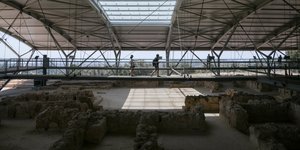 στεγαστρο ανασκαφη