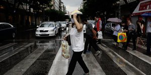 Θεσσαλονίκη βροχή