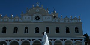 Η Μεγαλόχαρη στην Τήνο 