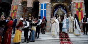 Στιγμιότυπο από τους περσινούς εορτασμούς στην Παναγία Σουμελά