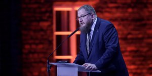 O διευθυντής του Μνημείου του Άουσβιτς στην Πολωνία, Πιοτρ Σιβίνσκι 