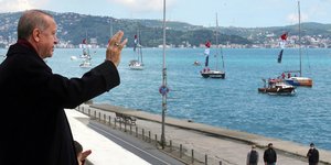 O πρόεδρος της Τουρκίας, Ρετζέπ Ταγίπ Ερντογάν