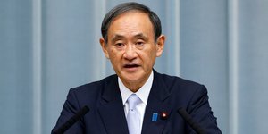 O  γραμματέας του υπουργικού συμβουλίου της Ιαπωνίας, Γιοσιχίντε Σούγκα