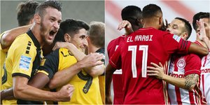 Συνέχισαν με νίκες ΑΕΚ και Ολυμπιακός