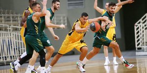 Φάση από το φιλικό της ΑΕΚ με τον Παναθηναϊκό