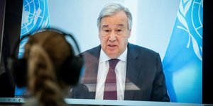 Ο Γενικός Γραμματέας των Ηνωμένων Εθνών Αντόνιο Γκουτέρες