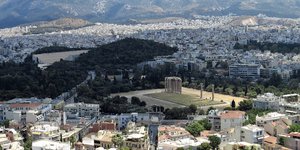 Αθήνα πανοραμική φωτογραφία