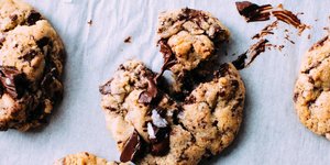 Μπισκότα με γέμιση νουτέλα