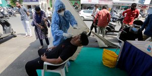 Δειγματοληπτικός έλεγχος για τον κορωνοϊό 