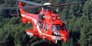 Ελικόπτερο της Πολιτικής Προστασίας στην Καρδίτσα