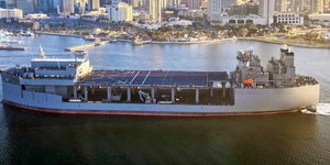 To ελικοπτεροφόρο USS Hershel Woody Williams