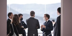 Οι ηγέτες των επτά χωρών της Μεσογείου, στη Med7, που έλαβε χώρα στην Κορσική της Γαλλίας