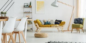 φωτιστικό σε σαλόνι