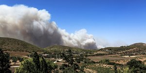 Φωτιά στην Κερατέα