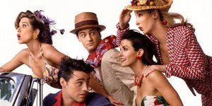 Φωτογραφία των πρωταγωνιστών της σειράς «Φιλαράκια»