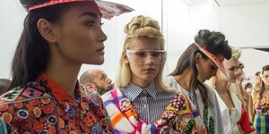 μοντέλα backstage