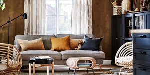 Σαλόνι με έπιπλα Ikea