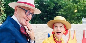 Ζευγάρι ηλικιωμένων με εκπληκτικό look