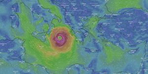 Η πορεία του μεσογειακού Κυκλώνα
