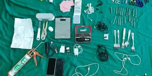 Αντικείμενα που κατασχέθηκαν από την αστυνομία