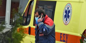κατάληψη ασθενοφόρο