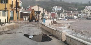 Καταστροφές στην Κεφαλονιά