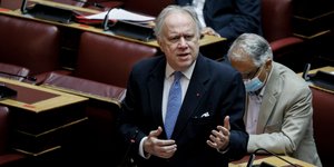 Ο Γιώργος Κατρούγκαλος σε ομιλία του στη Βουλή