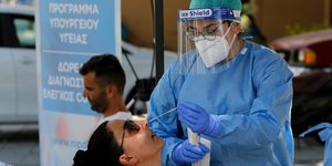 Δειγματοληπτικός έλεγχος για τον κορωνοϊό