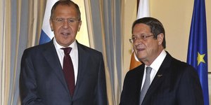 Λαβρόφ, Αναστασιάδης χαμογελα