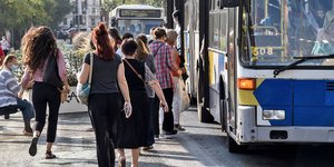 Συνωστισμός στα ΜΜΜ