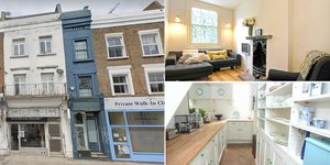 Λονδίνο στενό σπίτι