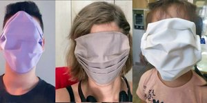 Οι μεγάλες μάσκες που μοιράστηκαν σε μαθητές στα σχολεία