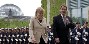 Η Γερμανίδα καγκελάριος και Νίκος Αναστασιάδης