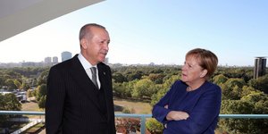 Μέρκελ και Ερντογάν συζητούν