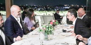 Το δείπνο Μητσοτάκη - Ράμα με θέα την Ακρόπολη