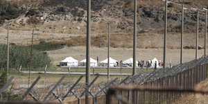 Μόρια σκηνές στο Καρά Τεπέ