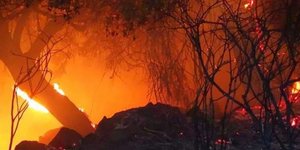 Φωτιά στη Μόρια