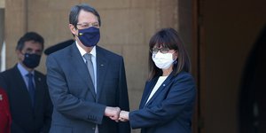 Νίκος Αναστασιάδης και Κατερίνα Σακελλαροπούλου