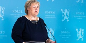 Η πρωθυπουργός της Νορβηγίας Έρνα Σόλμπεργκ