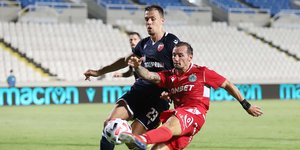 Φάση από τον αγώνα Ομόνοια-Ερυθρός Αστέρας
