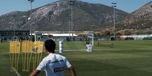 Οι παίκτες του Παναθηναϊκού σε ένα διασκεδαστικό τεστ ευστοχίας