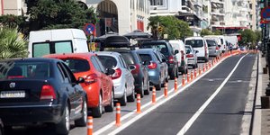 Μποτιλιάρισμα στην παραλιακή Θεσσαλονίκης