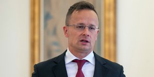 Ο ΥΠΕΞ Ουγγαρίας Πίτερ Σαγιάρτο