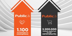 To Public.gr έφτασε τις 1.100 συνεργαζόμενες επιχειρήσεις