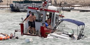 Βυθισμένα σκάφη στην ομιλία Τραμπ