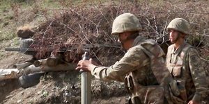 Στρατιώτες στο Ναγκόρνο Καραμπάχ